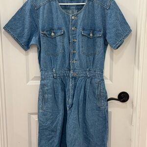 Vintage Denim Jumpsuit